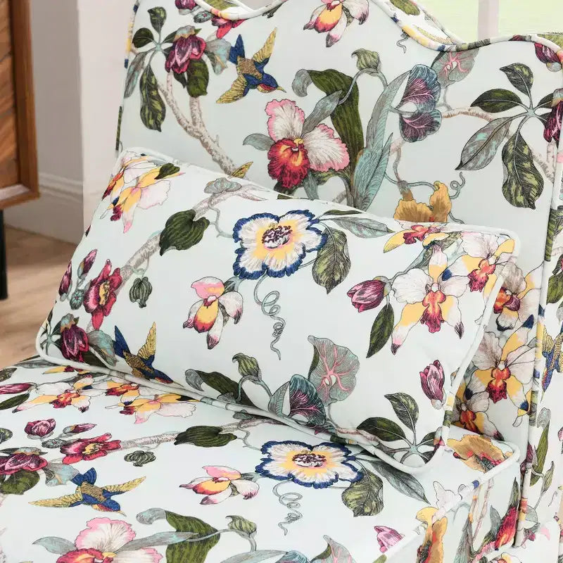 Chaise de salle à manger élégante Okak en flanelle, chaise d'appoint avec coussin moelleux, chaise de salon avec oreiller assorti pour le salon ou la chambre à coucher