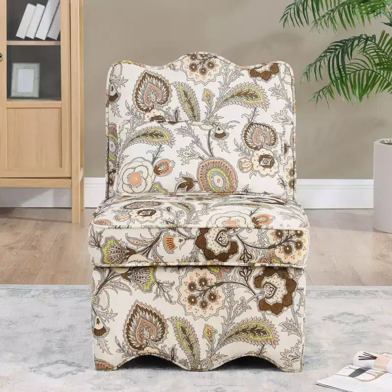 Chaise de salle à manger élégante Okak en flanelle, chaise d'appoint avec coussin moelleux, chaise de salon avec oreiller assorti pour le salon ou la chambre à coucher
