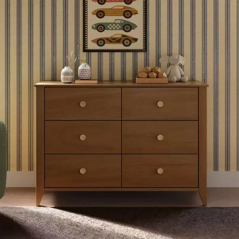 Commode double à 6 tiroirs Babyletto Sprout