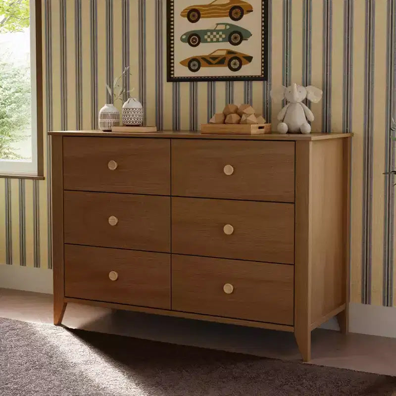 Commode double à 6 tiroirs Babyletto Sprout