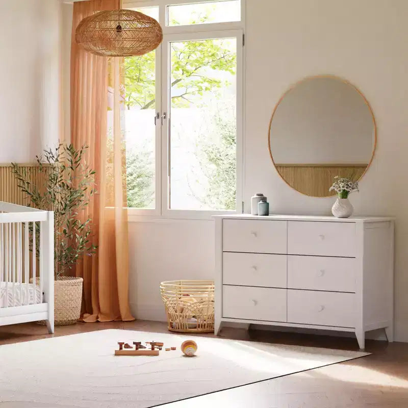 Commode double à 6 tiroirs Babyletto Sprout
