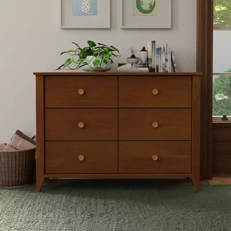 Commode double à 6 tiroirs Babyletto Sprout