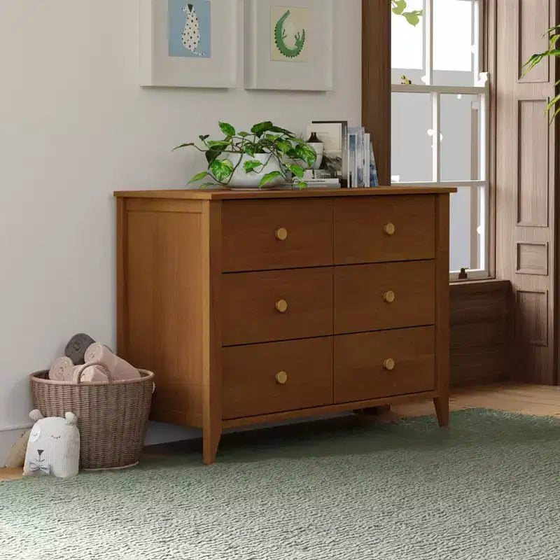 Commode double à 6 tiroirs Babyletto Sprout