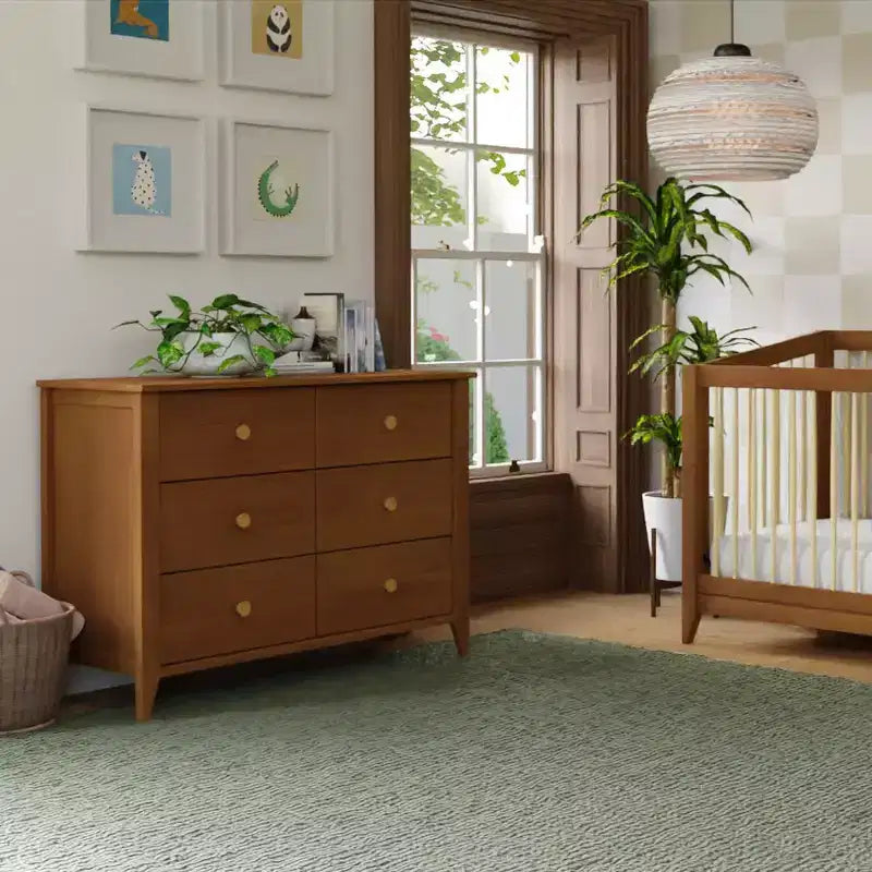 Commode double à 6 tiroirs Babyletto Sprout