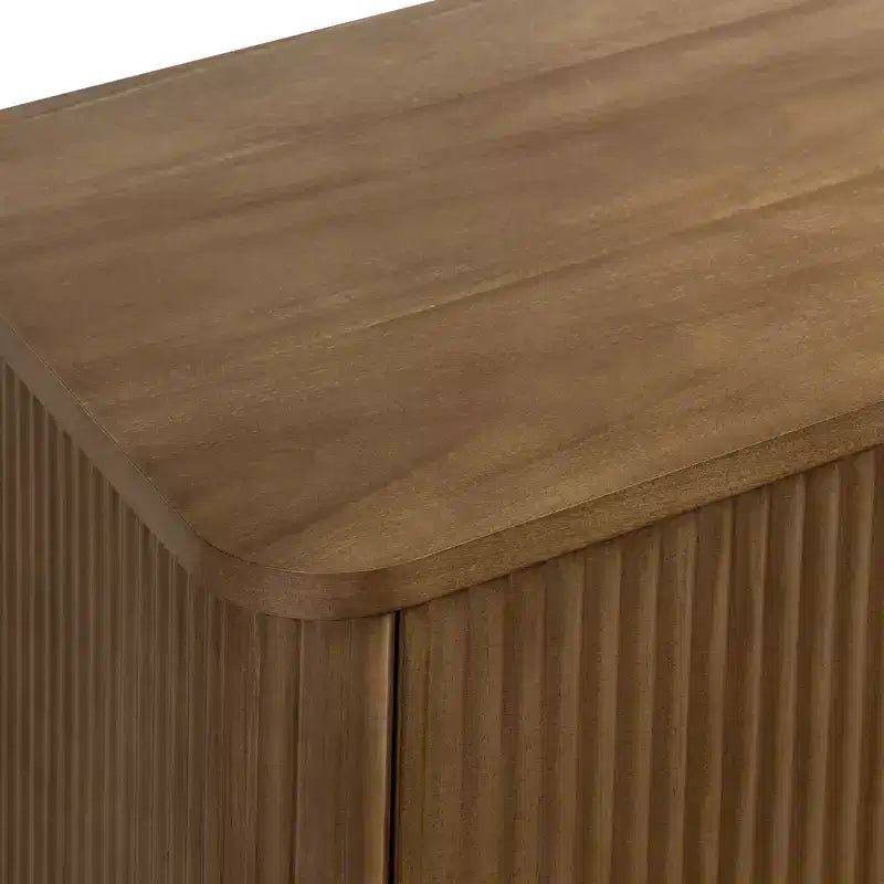 Teamson Home Potomac Commode à 6 tiroirs en bois massif de style bohème moderne avec rangement profond, ouverture par pression et bords arrondis