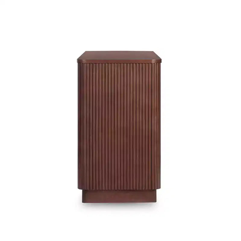 Teamson Home Potomac Commode à 6 tiroirs en bois massif de style bohème moderne avec rangement profond, ouverture par pression et bords arrondis