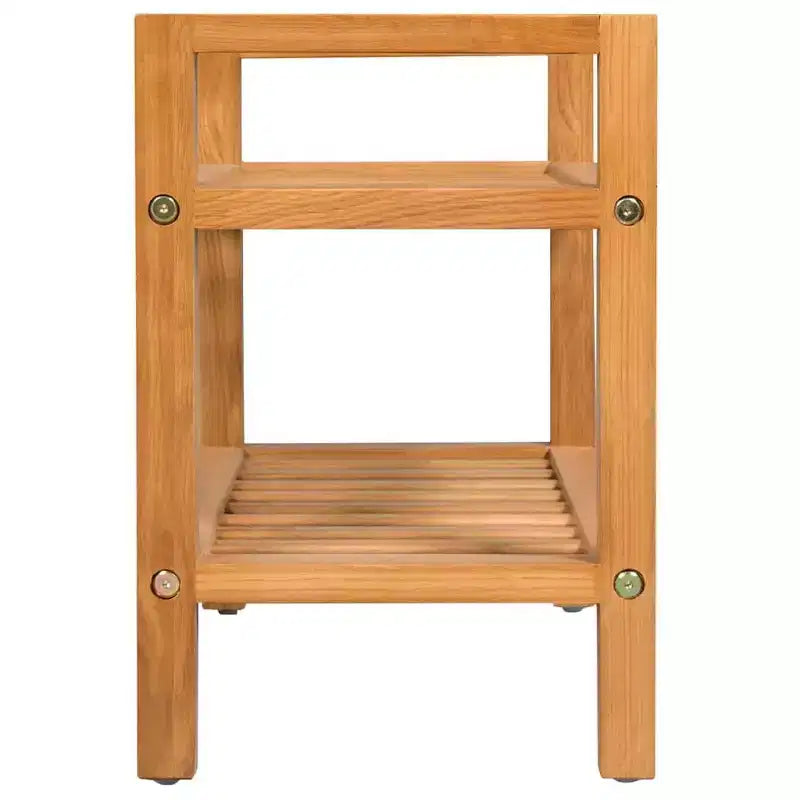 Étagère à chaussures Meuble de rangement pour chaussures Étagère à chaussures pour placard en chêne massif