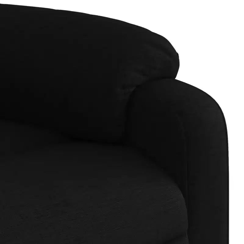 Fauteuil inclinable de massage en tissu crème