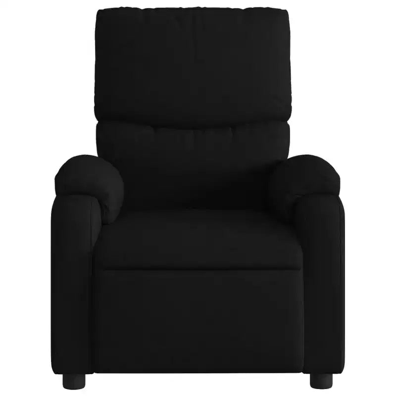 Fauteuil inclinable de massage en tissu crème