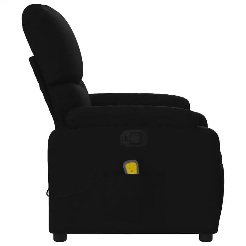 Fauteuil inclinable de massage en tissu crème