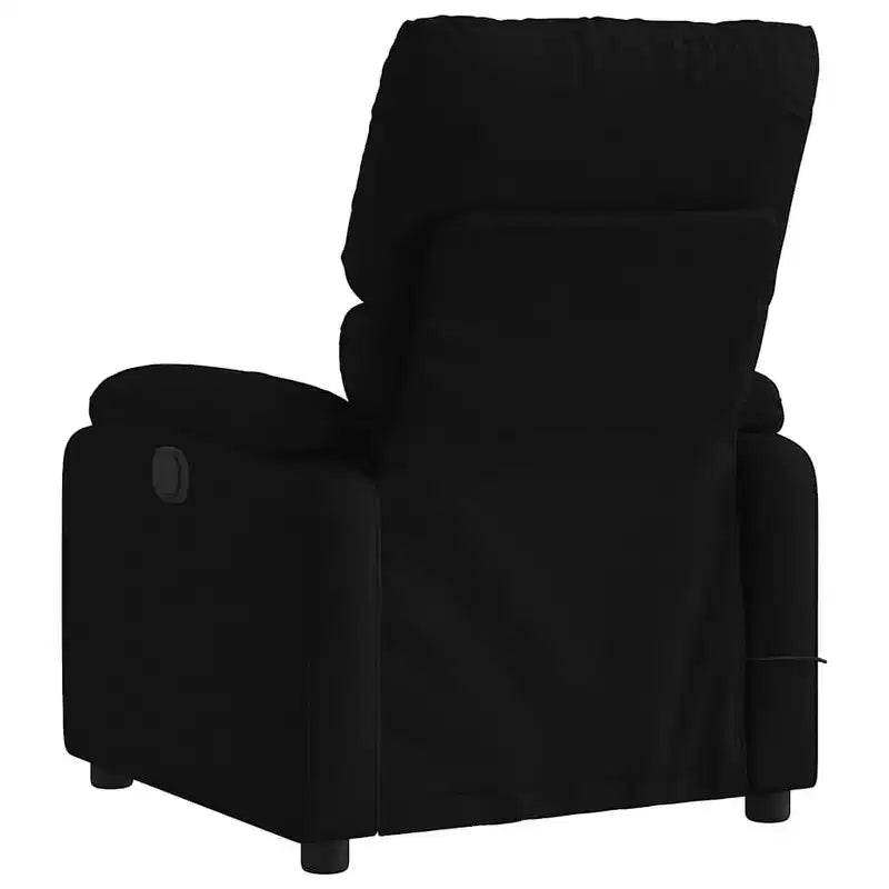 Fauteuil inclinable de massage en tissu crème