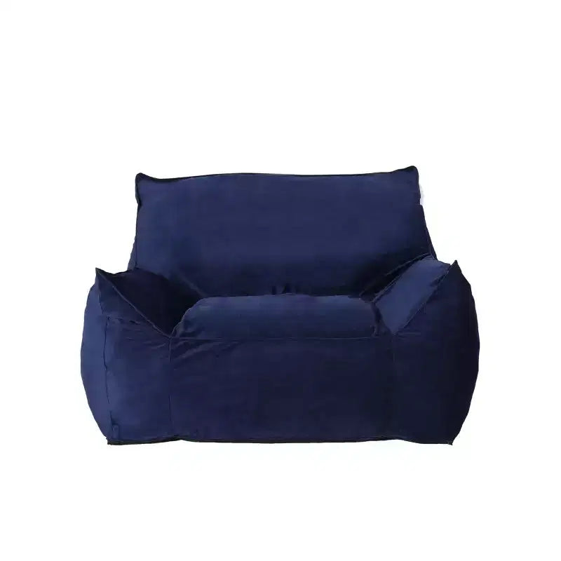 Pouf Géant Velours, Fauteuil de Sol Moelleux en Mousse à Mémoire de Forme pour un Confort Luxueux, Canapé Paresseux pour Salon, Chambre et Bureau