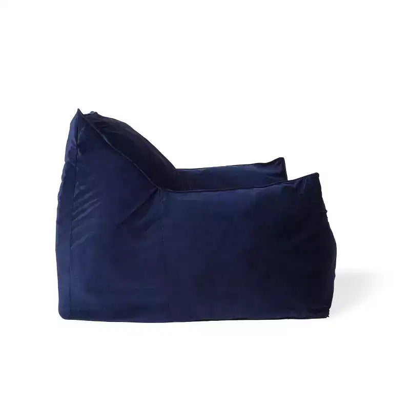 Pouf Géant Velours, Fauteuil de Sol Moelleux en Mousse à Mémoire de Forme pour un Confort Luxueux, Canapé Paresseux pour Salon, Chambre et Bureau