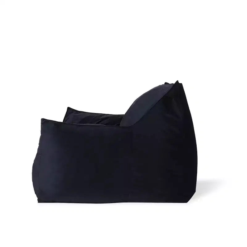 Pouf Géant Velours, Fauteuil de Sol Moelleux en Mousse à Mémoire de Forme pour un Confort Luxueux, Canapé Paresseux pour Salon, Chambre et Bureau