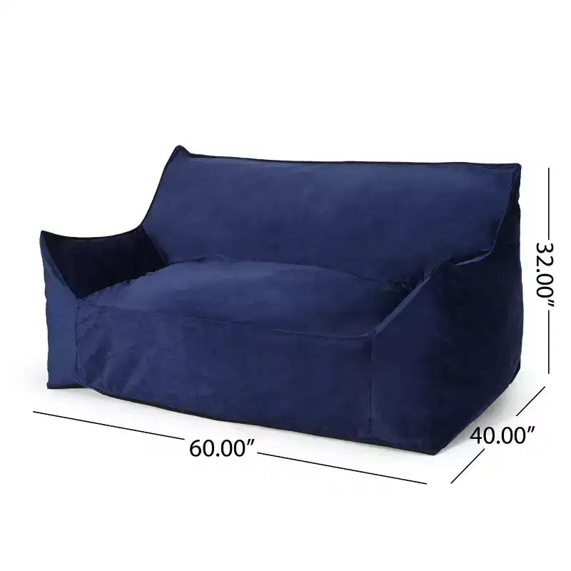Pouf géant en chenille, grand fauteuil de sol avec accoudoirs pour une relaxation totale, chaise longue confortable pour le salon ou la chambre