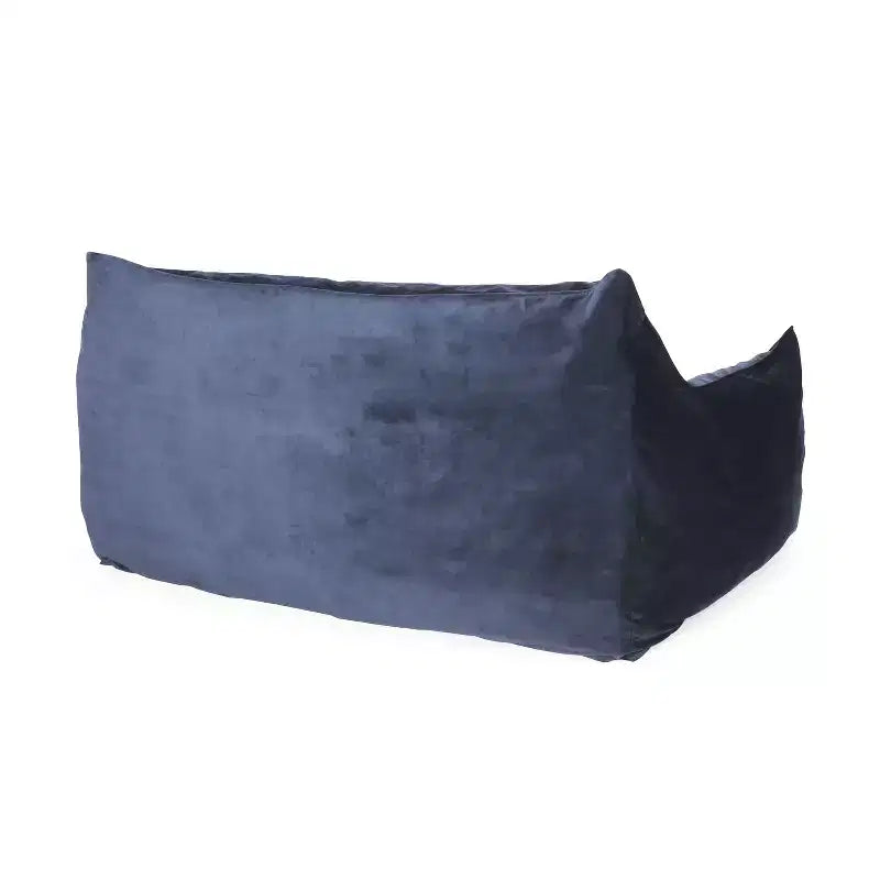 Pouf géant en chenille, grand fauteuil de sol avec accoudoirs pour une relaxation totale, chaise longue confortable pour le salon ou la chambre