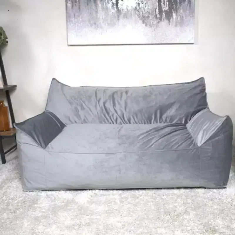 TUYOHW Oversized Chenille Bean Bag Chair, Big Floor Chair Sofa Chair with Armrests for Total Relaxation, Cozy Lounge Chair for Living Room, Bedroom