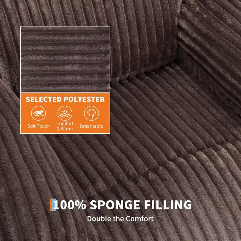 Fauteuil inclinable releveur électrique - Fonction chaleur et massage, Fauteuil releveur électrique avec positions réglables, Tissu polyester doux et Rembourrage intégral en éponge