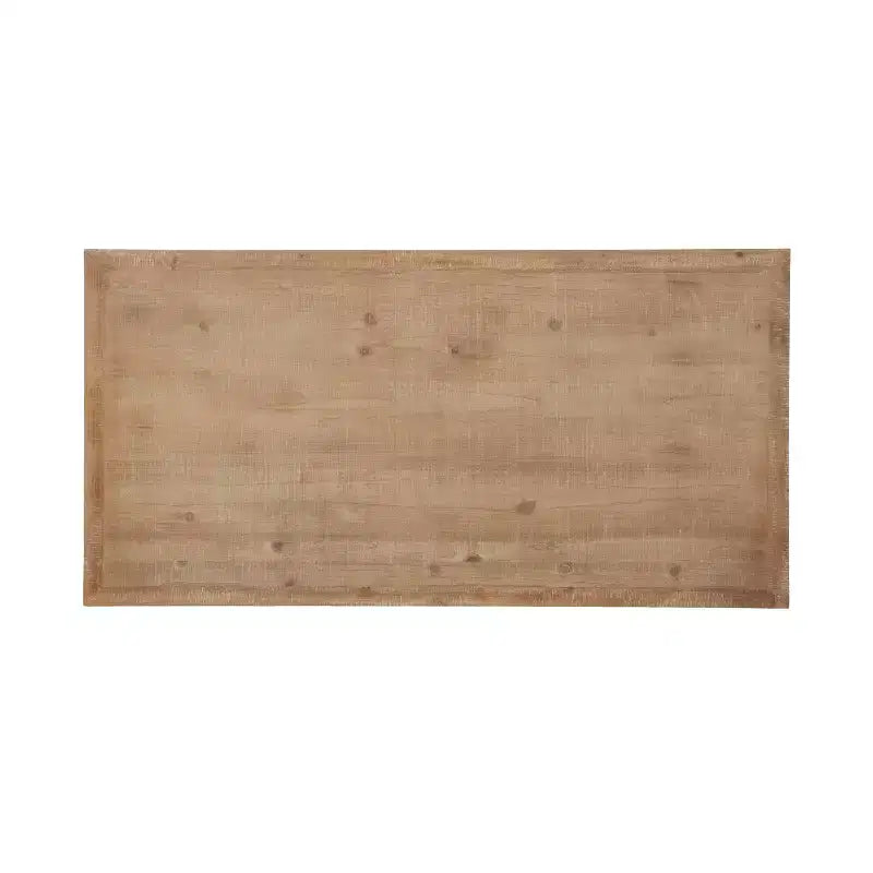 Bureau d'écriture rectangulaire en bois Kate and Laurel Wyldwood, 46x24x30, marron rustique