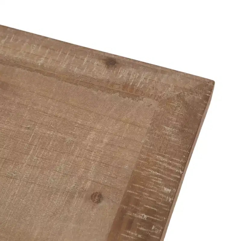 Bureau d'écriture rectangulaire en bois Kate and Laurel Wyldwood, 46x24x30, marron rustique